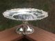 Vintage Wallace Baroque Silverplate Pedestal Plate Cake Stand - Platters & Trays photo 2