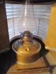 Antique Russell & Stoll Brass Nautical Ship ' S Oil Lamp.  Fresnel Lens On Lantern. Lamps & Lighting photo 9