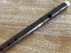 Antique French Rosewood One Keyed Military Fifre In Db - A.  Lecomte Paris Flute Wind photo 2