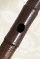 Antique French Rosewood One Keyed Military Fifre In Db - A.  Lecomte Paris Flute Wind photo 4