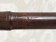 Antique French Rosewood One Keyed Military Fifre In Db - A.  Lecomte Paris Flute Wind photo 5