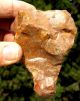 260 Gram Flint Natural Stone Resemble Hand Borer Tool Neanderthal Neolithic & Paleolithic photo 1