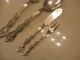 International Silverplate Interlude Serve Spoon,  Butter,  Olive & Serve Fork 4p Flatware & Silverware photo 2
