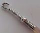 Antique Hm Silver Mother Of Pearl Glove Button Hook 2.  5 