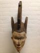 Nigeria : Old And Rare Tribal African Igbo Mask - 59 Cm. Masks photo 1