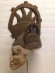 Nigeria : Old And Rare Tribal African Igbo Mask - 59 Cm. Masks photo 2