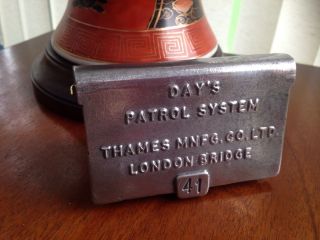 Vintage Old Industrial Days Watch Mans Lock And Key London Bridge photo