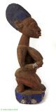 Yoruba Kneeling Female Presenting Breasts Nigeria African Art Was $150.  00 Sculptures & Statues photo 1