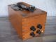 Antique James G.  Biddle Ohm - Meter Vintage Test Meter Steampunk Wood Box Engineering photo 2