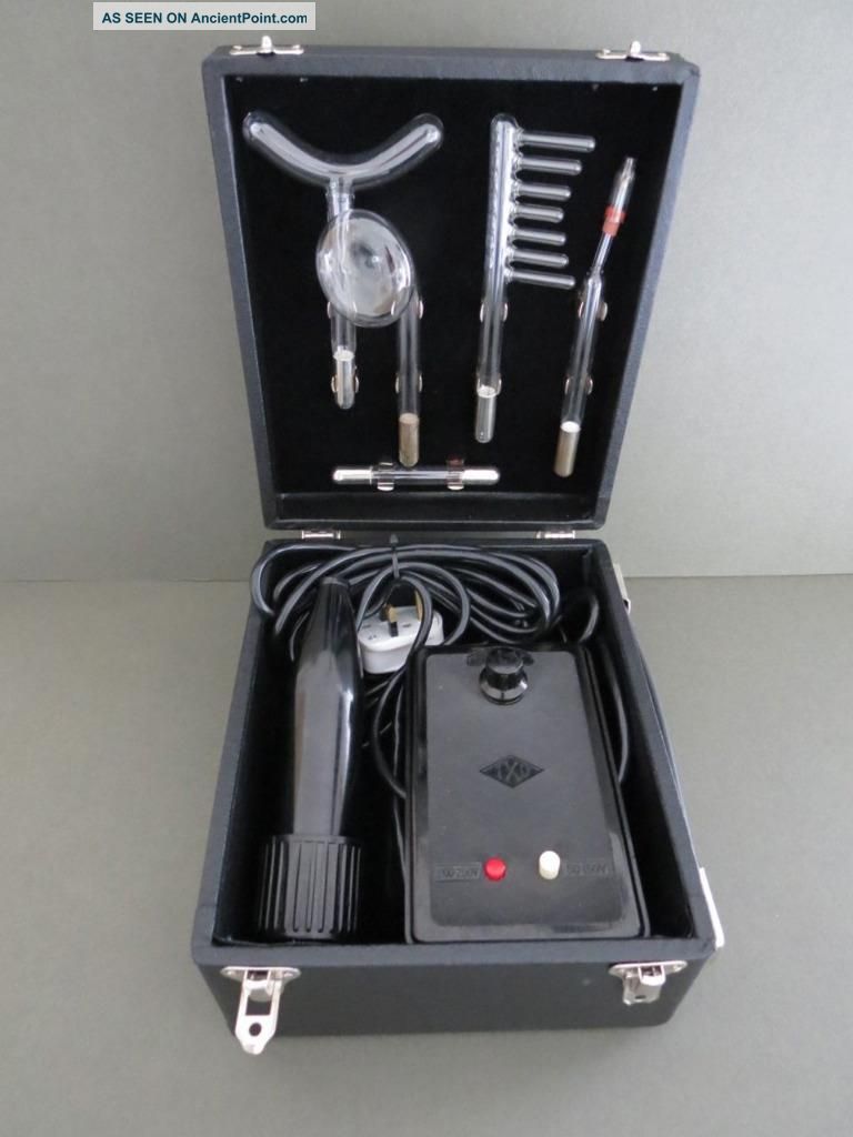 Vintage French Ixu Violet Wand Device Machine Other Medical Antiques photo