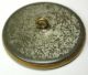 Lg Sz Antique Brass Button Detailed Flower & Crescent Design - 1 & 7/16 Buttons photo 1