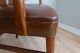 Gunlocke Walnut And Leather Armchair Club Mid Century Modern Chair 1900-1950 photo 6