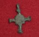 Templar Knights Ancient Bronze Cross Amulet / Pendant Circa 1100 Ad - 3243 - Other Antiquities photo 6