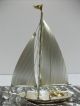 The Sailboat Of Silver Of The Most Wonderful Japan.  A Japanese Antique. Other Antique Sterling Silver photo 10