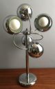 Vtg Retro 60s/70s Mcm Sonneman? Chrome Space Age Sputnik Atomic Lamp 1/2 Mid-Century Modernism photo 2
