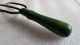 Vintage Garden Fork Spear Claw Tool Green Wood Cast Iron 3 Tines Three Tine Garden photo 5