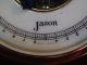 Vintage Nautical Barometer Enamel Face Jason Made In Germany Weather Detector Other Maritime Antiques photo 2