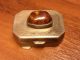 Rare Imperial Russian Solid 84 Silver Box With Baltic Amber.  Faberge Design Russia photo 4