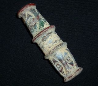 Viking Ancient Artifact Stone Amulet - Bead Circa 700 - 800 Ad - 4040 photo