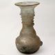 Antique Roman Unguentarium Blown Glass Vessel Flask C.  Iii Ad Authentic 5.  2in H Roman photo 9