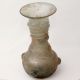 Antique Roman Unguentarium Blown Glass Vessel Flask C.  Iii Ad Authentic 5.  2in H Roman photo 1