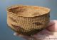 Very Fine Old Northern California Klamath Hupa Childs Indian Basket Hat C1900 Native American photo 1