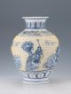 Chinese Blue And White Porcelain Hand - Painted Eight Immortals Vase Z133. Vases photo 3