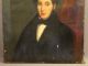 Ca.  1840 Lg 19thc Distinguished Gentleman Antique Portrait Painting Victorian photo 2