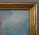 Antique T.  Bailey Maritime O/c Oil Painting,  North America Clipper Ship Folk Art photo 5