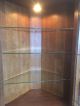 Stickley Mission Oak Leaded Glass Corner Cabinet: Model 89 - 134 Post-1950 photo 1