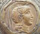 Wonderful Rare Old Roman Bronze Coin Big Silver Stunning Pendant Sh175 Roman photo 1
