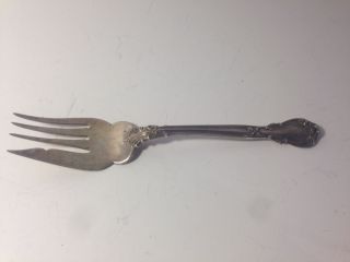 Antique Gorham Sterling Silver Serving Fork,  47grams photo