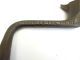 Vintage Old Metal Cast Iron Turn Right Crank Handle Woodstove Ash Shaker Stoves photo 1