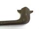 Vintage Old Metal Cast Iron Turn Right Crank Handle Woodstove Ash Shaker Stoves photo 2