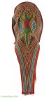 Malinke Or Guro Mitre Hat Embroidered Red Ivory Coast Africa Other African Antiques photo 3