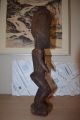 Cameroon Africa Antique Wood Statue - Mfumte Messenger Sculptures & Statues photo 3