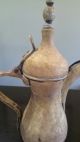 Extremely Rare Bedouin Brass Dallah/coffee Pot Saudi Arabia Middle East photo 4