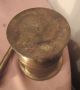 Large Antique 1800s Thick Solid Brass Apothecary Medecine Mortar And Pestle Jar See more Large Antique 1800s Thick Solid Brass Apotheca... photo 6