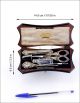 Antique Silver Sewing Kit In A Fine Boulle - Style Marquetry Case.  France,  19th C. France photo 5