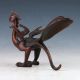 China Old Antique Bronze Hand - Carved Statue - - - Chilong Dragon 1 Other Antique Chinese Statues photo 1