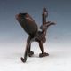 China Old Antique Bronze Hand - Carved Statue - - - Chilong Dragon 1 Other Antique Chinese Statues photo 2