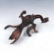 China Old Antique Bronze Hand - Carved Statue - - - Chilong Dragon 1 Other Antique Chinese Statues photo 5