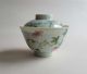 Antique Chinese Famille Rose Porcelain Cover Bowl Bowls photo 1