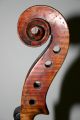 Old Vintage 4/4 Violin Repair Cond J.  B.  Herclik No Cracks Easy Project String photo 5
