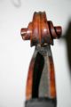 Old Vintage 4/4 Violin Repair Cond J.  B.  Herclik No Cracks Easy Project String photo 6