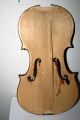 Old Vintage 4/4 Violin Repair Cond J.  B.  Herclik No Cracks Easy Project String photo 8
