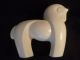 Mid Century Modern Design White Pottery Horse Mid-Century Modernism photo 3