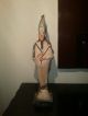 Ancient Egyptian God Osiris Wearing Crown Hold Crooks Covered Leather1970 - 1860bc Egyptian photo 11