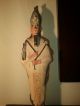 Ancient Egyptian God Osiris Wearing Crown Hold Crooks Covered Leather1970 - 1860bc Egyptian photo 2