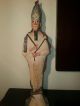 Ancient Egyptian God Osiris Wearing Crown Hold Crooks Covered Leather1970 - 1860bc Egyptian photo 3